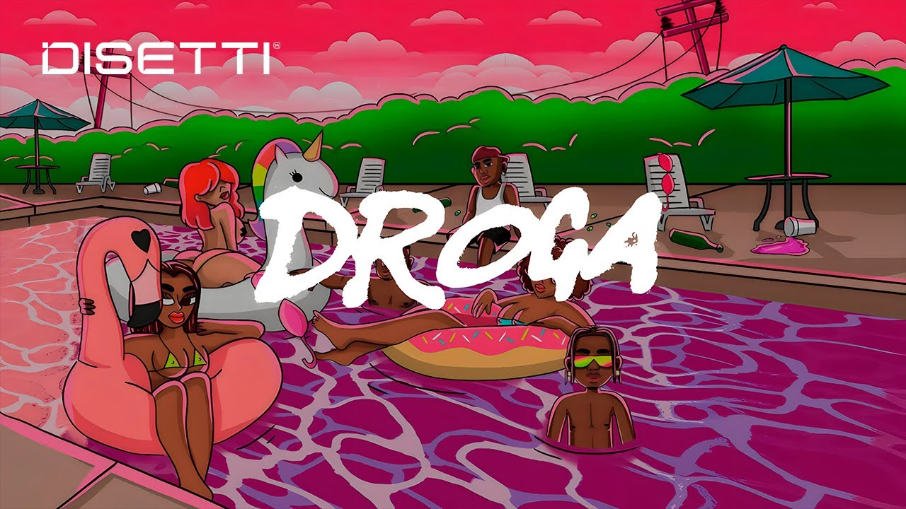 Leroy La L - DROGA  Ft Wallance, TopBoy TGR (Visualizer) #REALNIGGASHIT