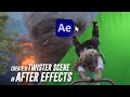 How to create a tornado scene in after effects tutorial