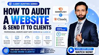 How to Audit a Website & Send It to Clients | Professional SEO Audit Using Semrush + Claude AI