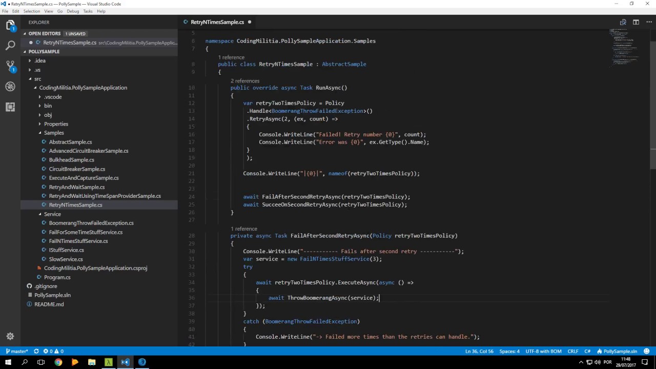 Using Polly to improve .NET applications resilience - YouTube