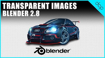 Transparent images in blender 2.8 - Video Tutorial