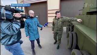 Танк Бт-7 восстановили в деревне Падиково