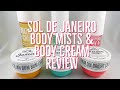 Sol de Janeiro Body Mists &amp; Body Cream Review