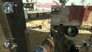 Call of Duty - Black Ops: TDM - Firing Range Campaign - Sniper Tower (w/ Bots)