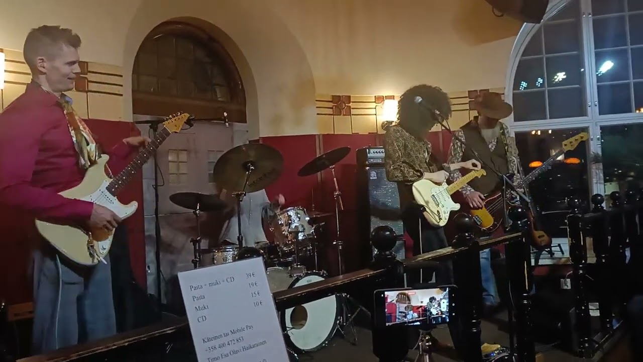 Guto Konrad & Timo Haikarainen Blues Band - Brown Sugar /  Foxy Lady (B.Gibbons / Jimi Hendrix)