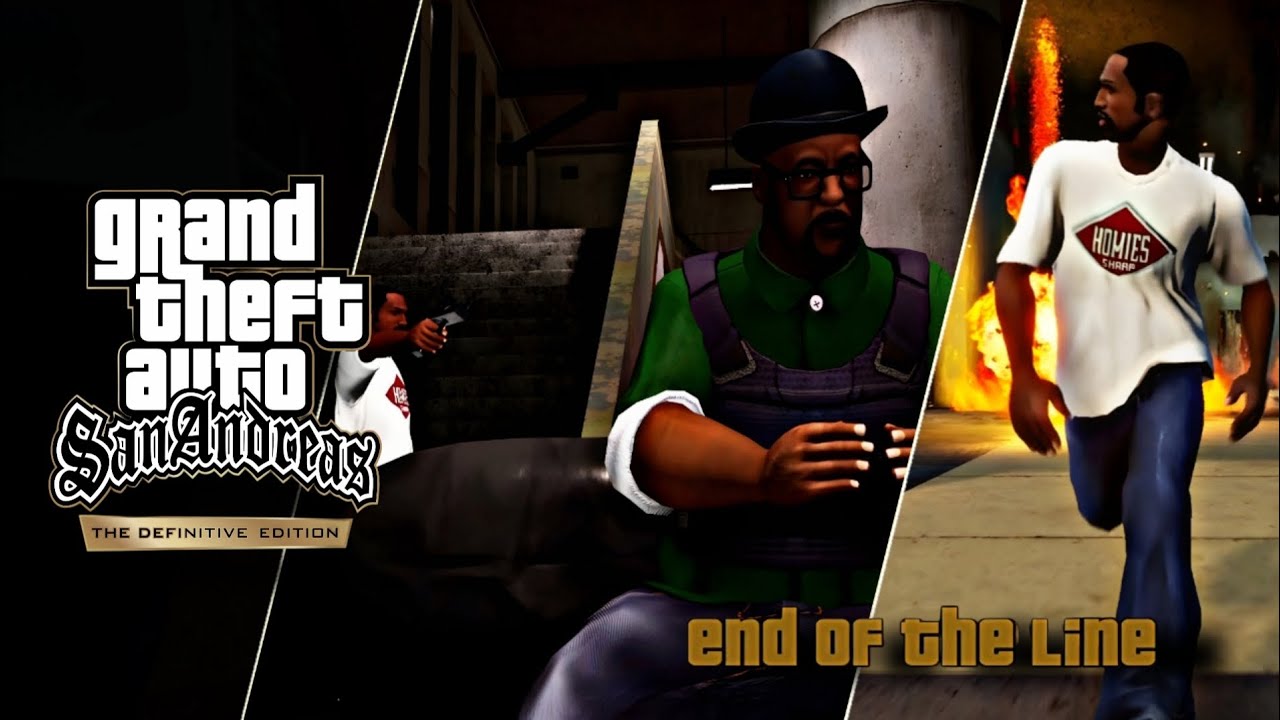 GTA San Andreas END OF THE LINE finalmission Gameplay