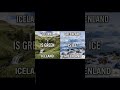 Why Iceland is green, and Greenland is ice?#iceland #greenland#ice#green#gk#usa