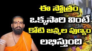 ఈ స్తోత్రం ఒక్కసారి వింటే కోటి జన్మల పుణ్యం లభిస్తుంది | Siddha Kunjika Stotram In Telugu
