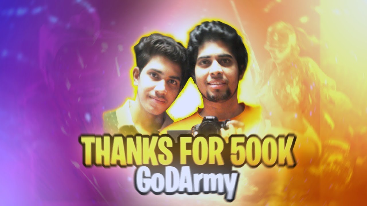 PUBG MOBILE LITE LIVE STREAM | SQUAD CONQUEROR | THANKS TO 500K GODARMY ...