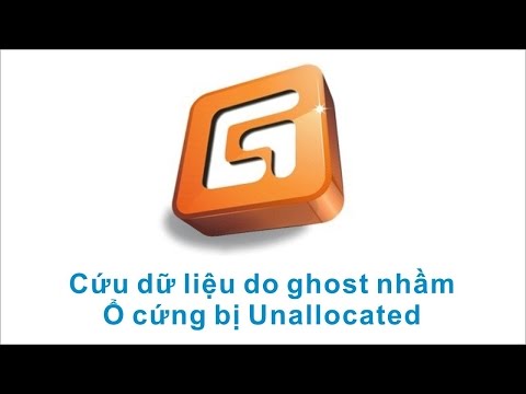 Cứu dữ liệu do ghost nhầm, ổ cứng bị Unallocated | Foci