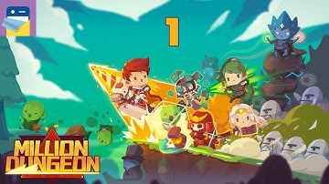 Million Dungeon: iOS / Android Gameplay Walkthrough Part 1 (by Boke Technology)