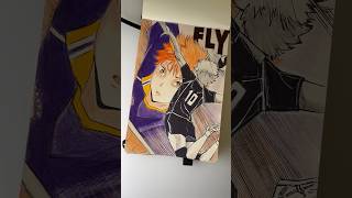 Hinata Shoyo 🧡🎀 #drawing #animeart #haikyuu #sketchbook