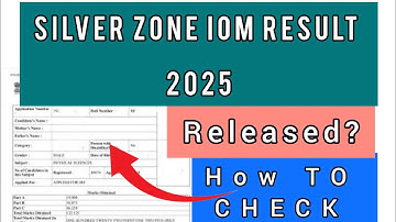 Silver Zone Olympiad Result 2025 | How To Check Silver Zone Olympiad Result 2025