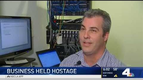 OC Business Held Hostage With Computer Ransom Attack