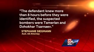 Prosecutor: Tsarnaev said martyrs go to heaven