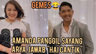 AMANDA MANOPO PANGGIL ARYA SALOKA SAYANG - MOMENT KOCAK DIBELAKANG LAYAR TIKTOK AWARDS