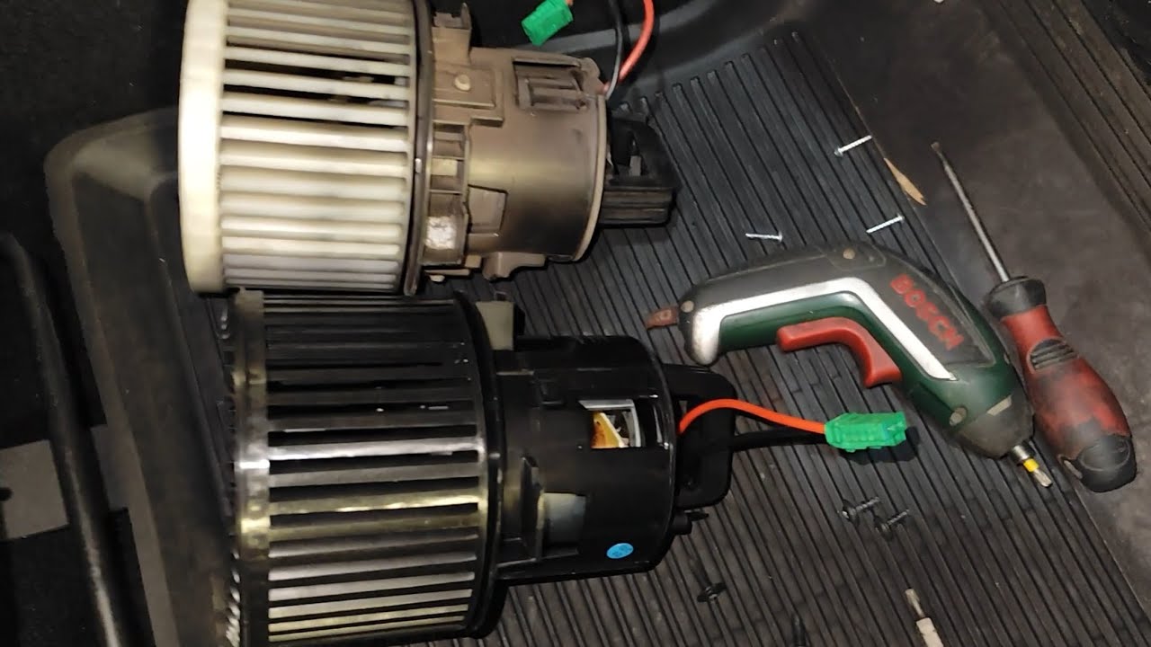Peugeot 308 heater blower not working, replacement, ventilator habitaclu nu merge, inlocuire.