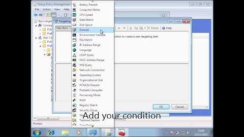 Group policy Item Level Targetting