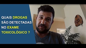O que é detectado no exame toxicológico?