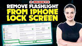 How to remove flashlight from iphone lock screen 2024