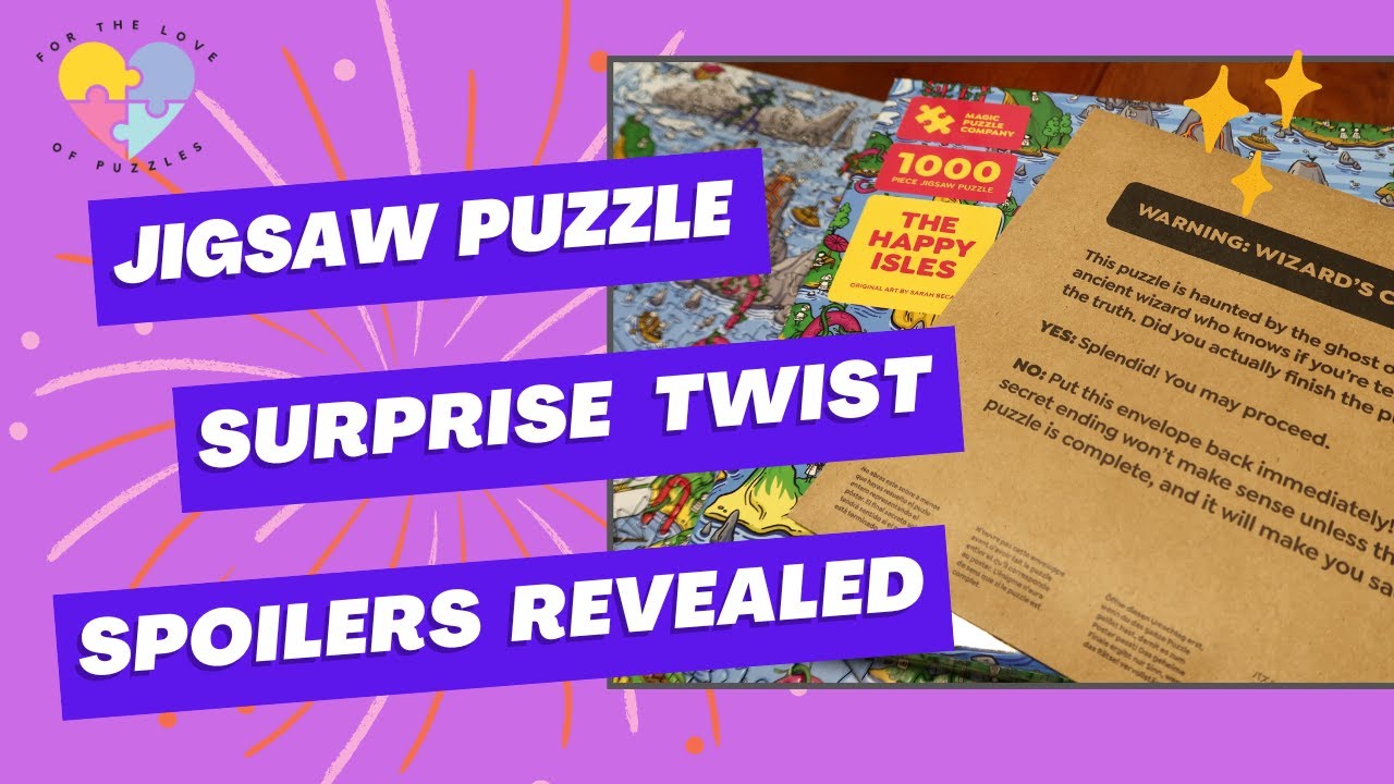 Jigsaw with a TWIST!! The Happy Isles from the Magic Puzzle