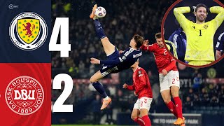 SCOTLAND vs DENMARK Highlights | World Cup 2026 Qualifiers | McTominay Performance, All Goals