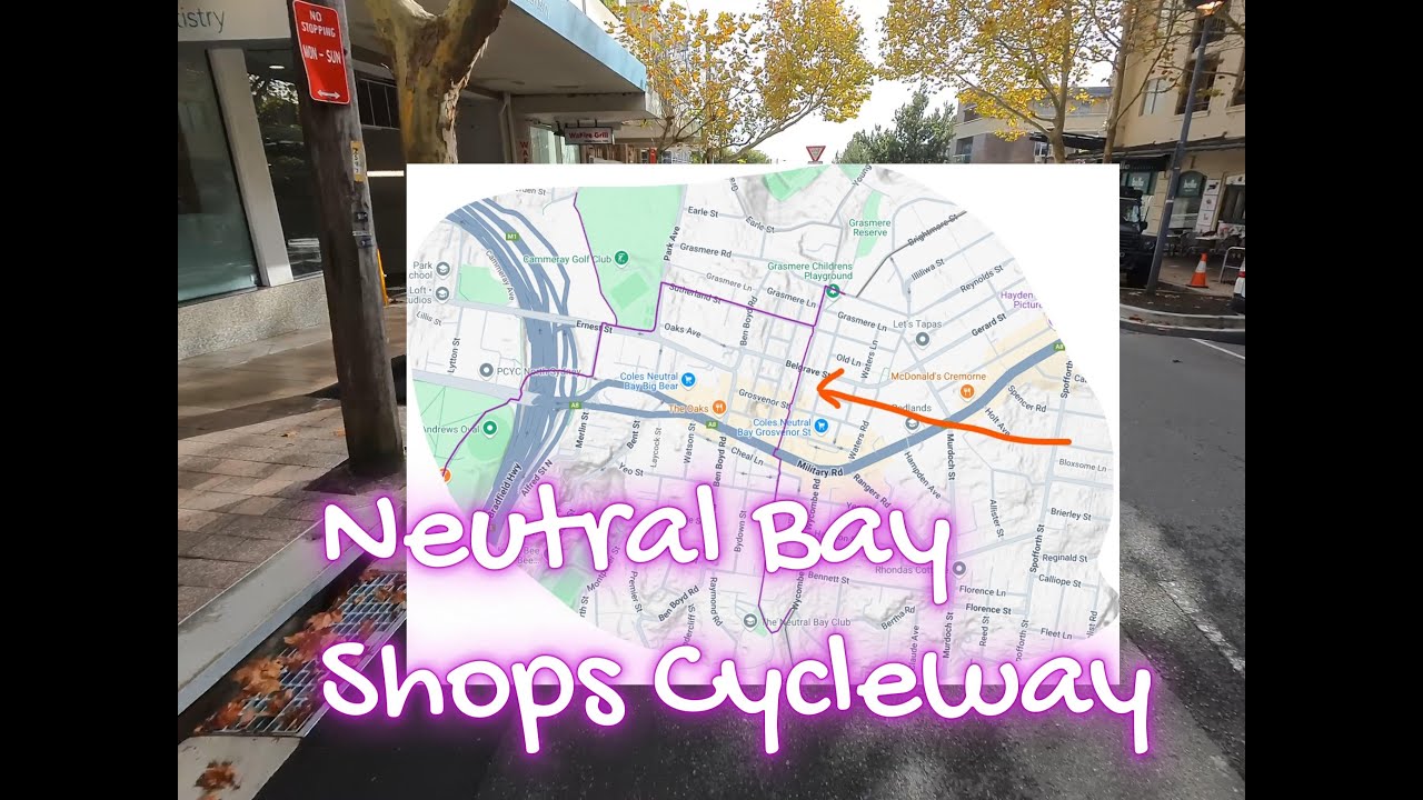 Young St Cycleway from the Neutral Bay Shops