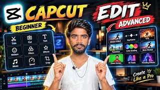 🤯 CapCut Video Editing Tutorial For Beginners | Learn CapCut from Basic to Advanced - Part 1