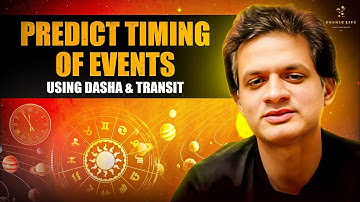 "Timing Life Events with Dasha and Transits | Vedic Astrology | Cosmic Life" Hindi
