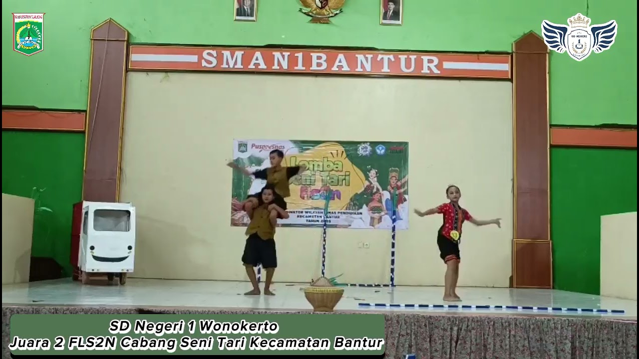 JUARA 2 LOMBA FLS2N Tingkat Kecamatan Bantur SD Negeri 1 Wonokerto