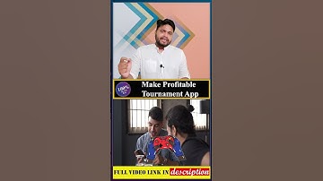 Make Profitable Tournament App | Best Way to Make a Tournament Game #tournament #games #shorts