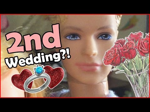 Barbie Vlog 2nd Wedding 