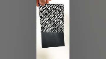 Self adhesive VOID film Tamper proof printing materials #SENING #VOID label paper