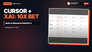 [2026.5.19] Cursor + xAI Place a 10x Compute Bet, Anthropic Cranks Up Claude