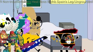 9 Non-Troublemakers Heal Boss Bomb Spains Legungrounded