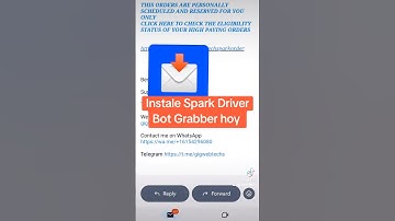Instalar el Spark Bot Grabber #sparkdriver #sparkdriverapp #sparkdriverliverdelivery