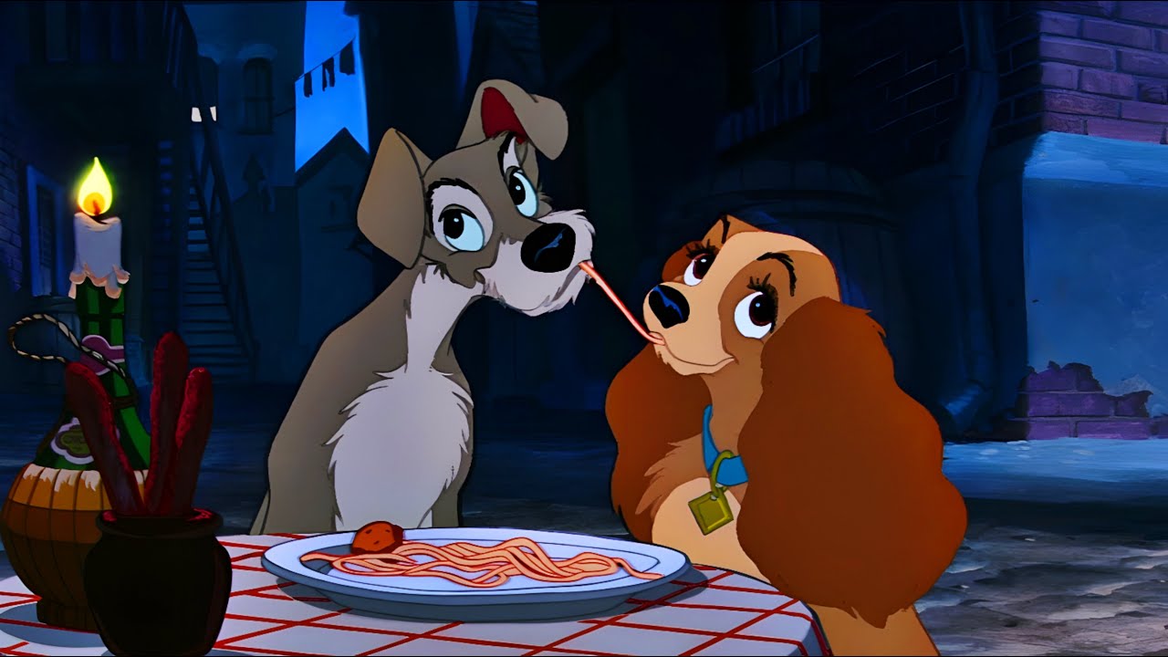 كلب متشرد بيحب كلبه عايشه في قصر وبيخليها تشوف الشارع وبيضرب اي حد يقرب منها |ملخصLady and the Tramp