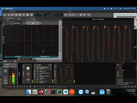 ChowMultiTool Waveshaper Free-Draw Demo