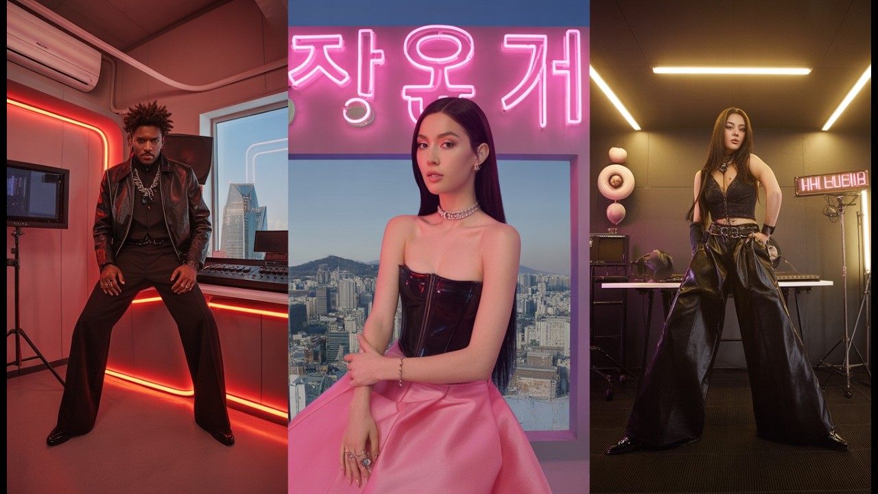The Weeknd x ROSÉ x JENNIE Style Song - Seoul After Hours (K-pop R&B)