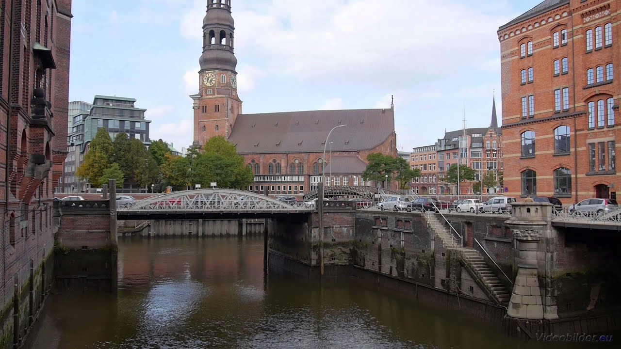 1080p 144hz Hamburg, Speicherstadt, Pickhuben, Kleines Fleet, St. Katharinenkirche, Full HD (1080p) Videobild