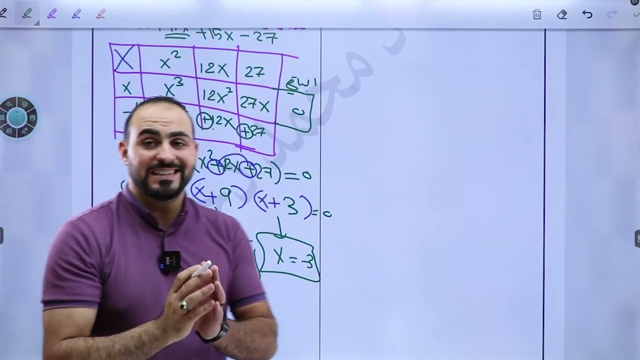 حل اسئلة الوحدة الاولى الاقترانات والمقادير الجبرية (8-15) رياضيات متقدم توجيهي 2008