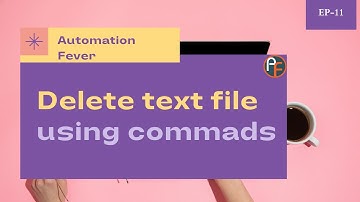 How to delete text files | Advanced VBA in Hindi