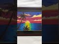 Sunset Watercolor Painting🎨A Creative Journey