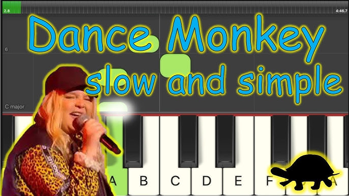 Prof. Elvis Chaves - Escola de Música - Tutorial melódico da música Dance  monkey para teclado arranjador. Tutorial melódico da música Dance monkey  Partitura para teclado arranjador. Adquira essa partitura completa em