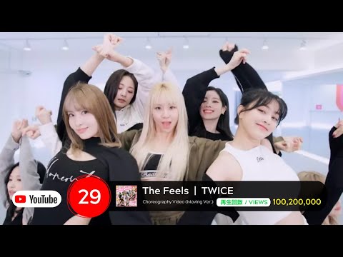 【KPOP】ダンス動画 人気曲ランキング TOP100 | Most Viewed KPOP Dance Practice + Performance Video on YouTube TOP100