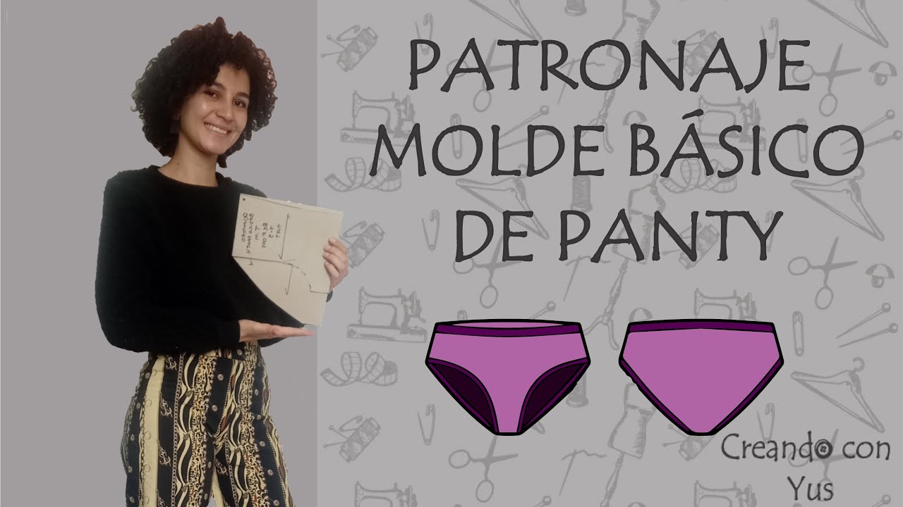 How to make a basic panty pattern* quickly and very easily