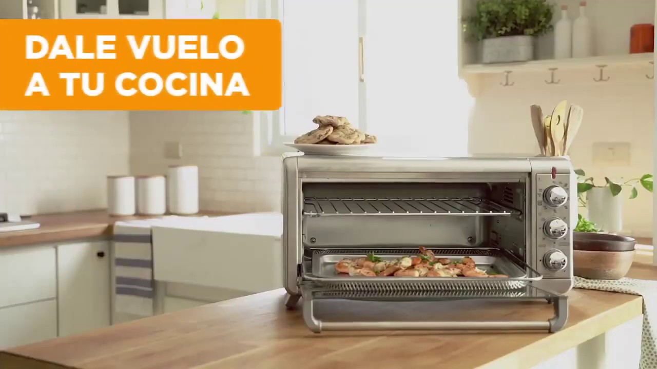 Horno Tostador BLACK+DECKER TO3260XSBD - YouTube