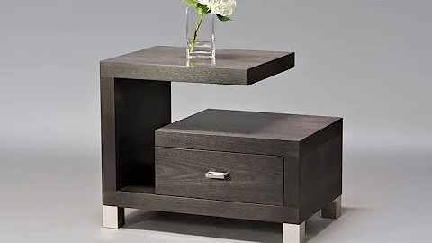 Modern Wooden Bedside Table Design Ideas 2024 #furniture #home #design