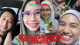 “Rupanya Karyawan Sendiri” INI Sosok Istri Kedua Alif Teega, Kenal Lama Aisyah Hijanah Istri Pertama