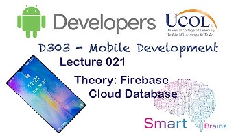 2019_S2_D303_021 Theory: Firebase Cloud Database